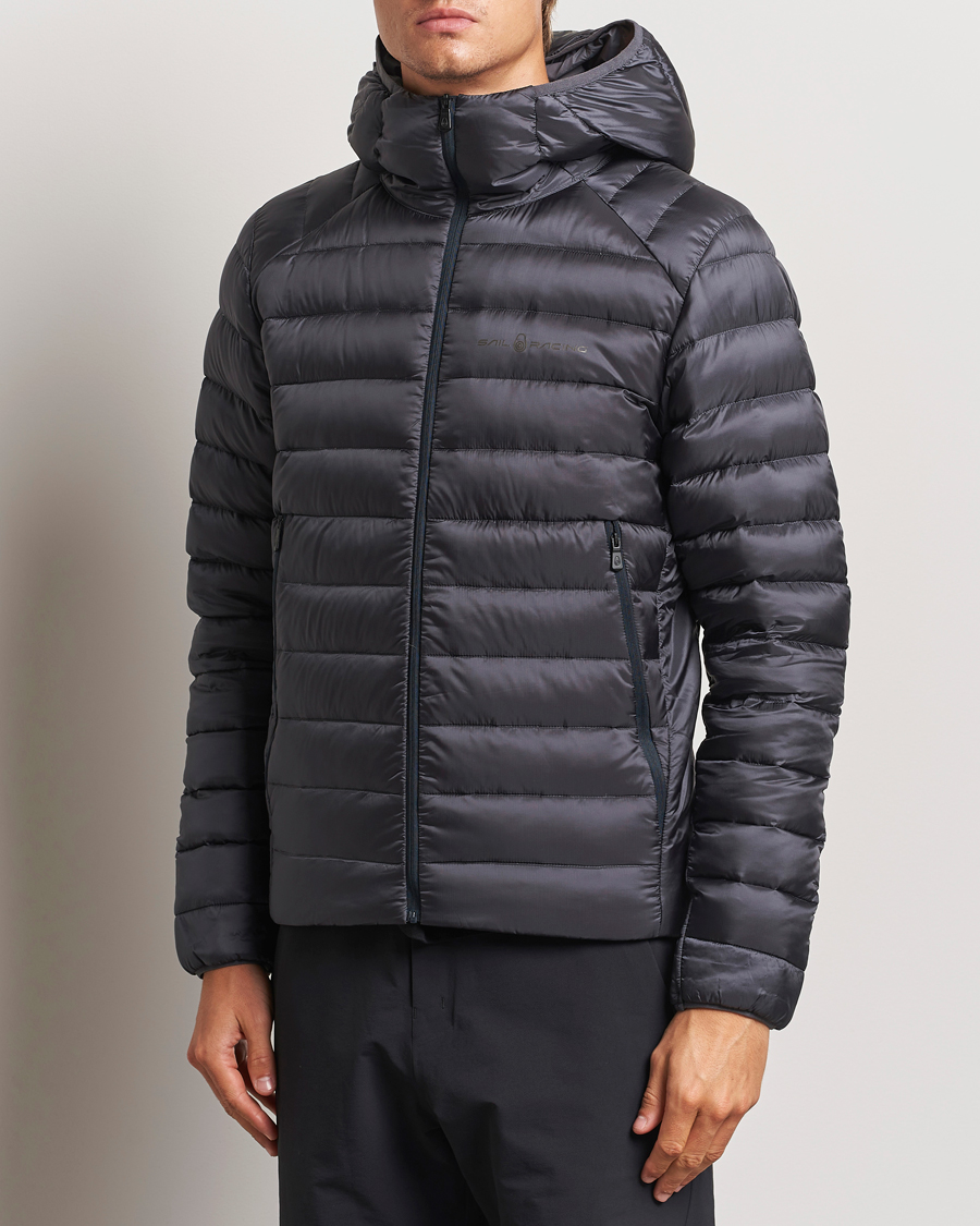 Men | Coats & Jackets | Sail Racing | Spray Down Hooded Jacket Dark Steel Blue