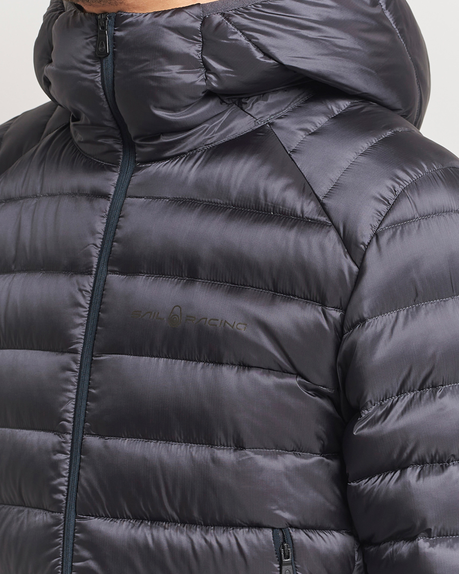 Men | Coats & Jackets | Sail Racing | Spray Down Hooded Jacket Dark Steel Blue