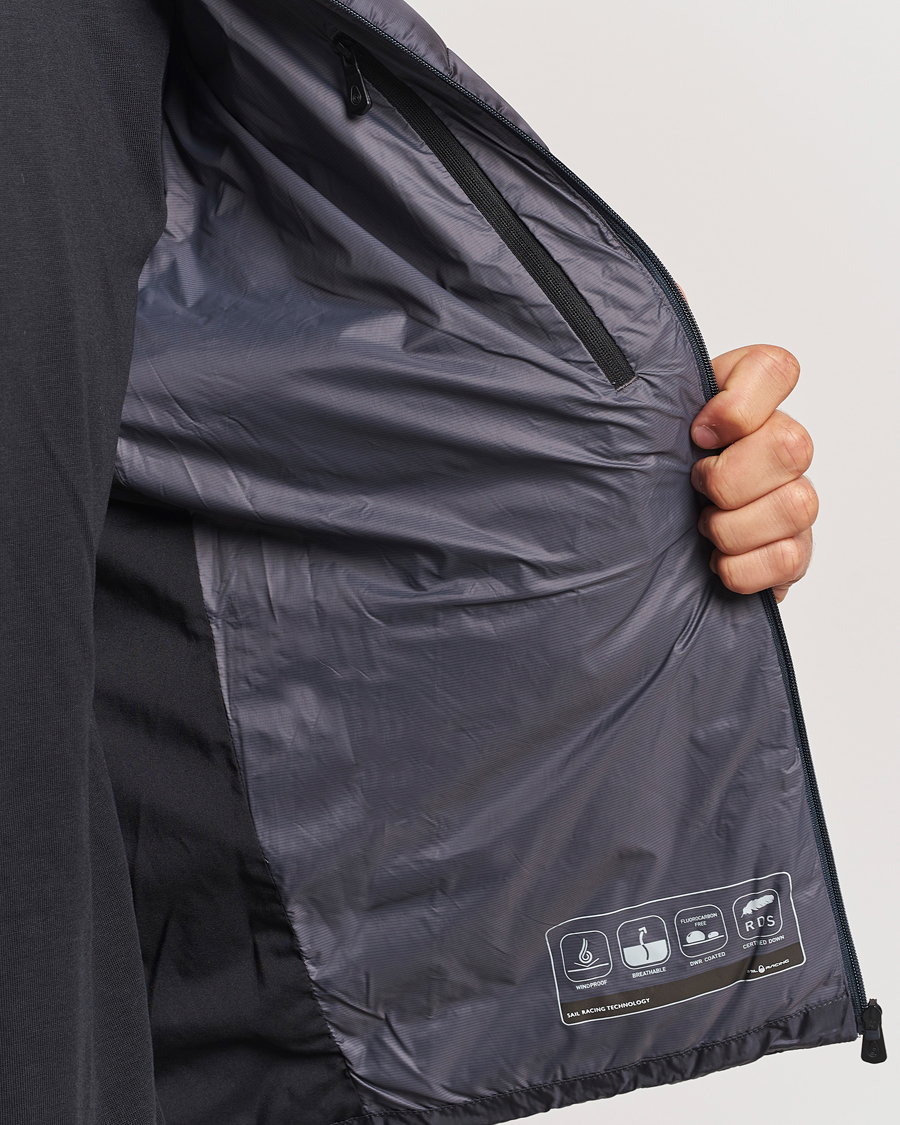 Men | Coats & Jackets | Sail Racing | Spray Down Hooded Jacket Dark Steel Blue