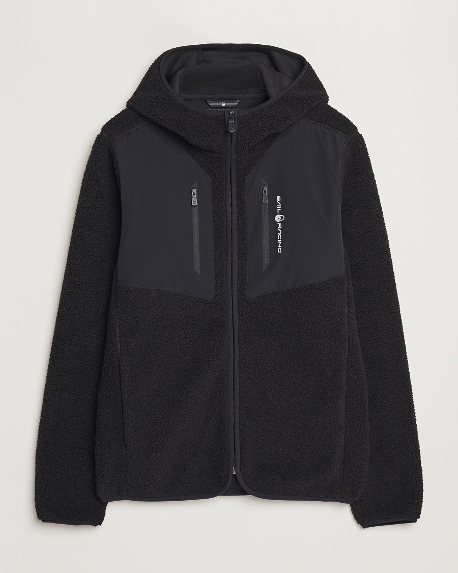 Men | Sweaters & Knitwear | Sail Racing | Patrol Pile Full Zip Hoodie Carbon