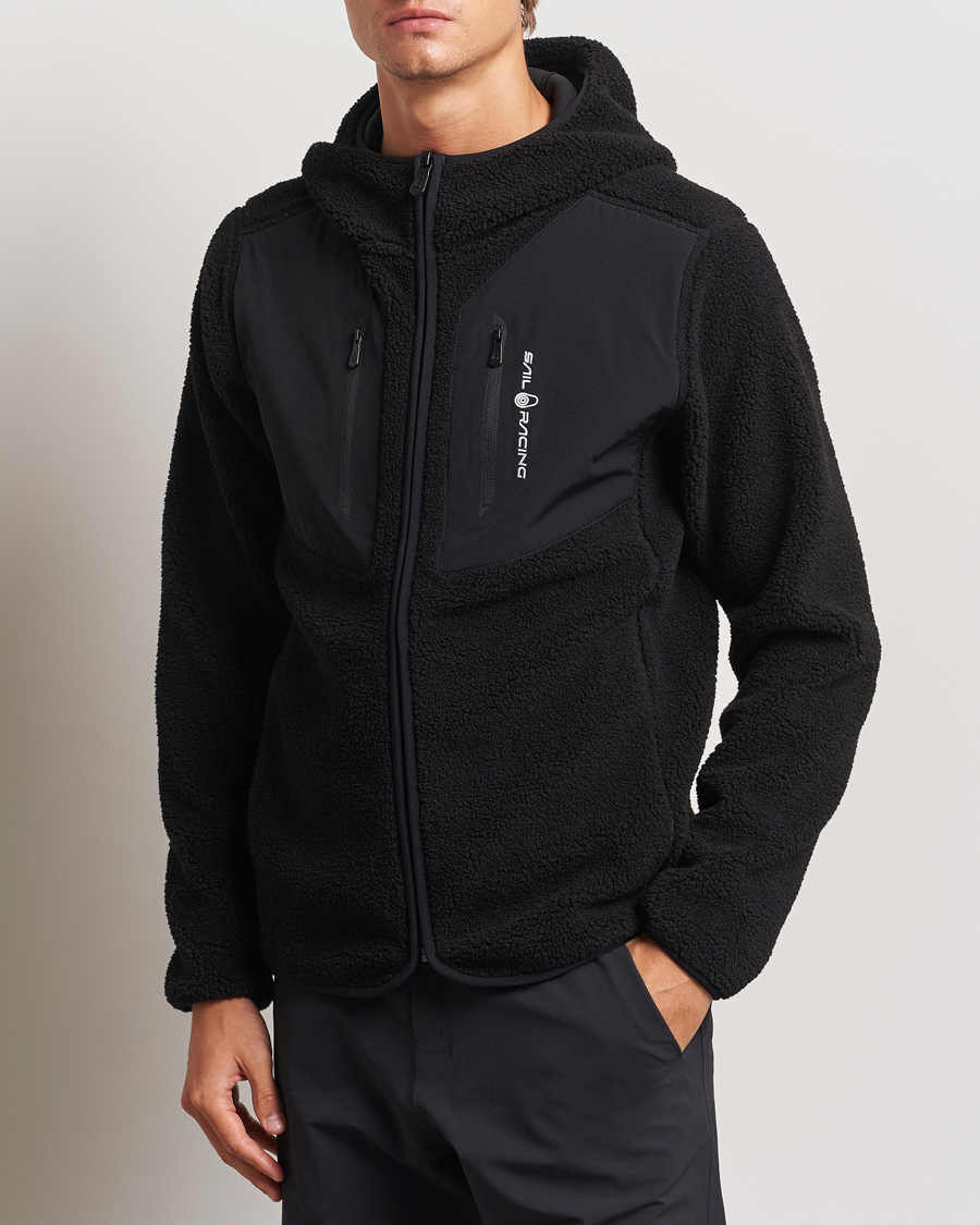 Men | Sweaters & Knitwear | Sail Racing | Patrol Pile Full Zip Hoodie Carbon