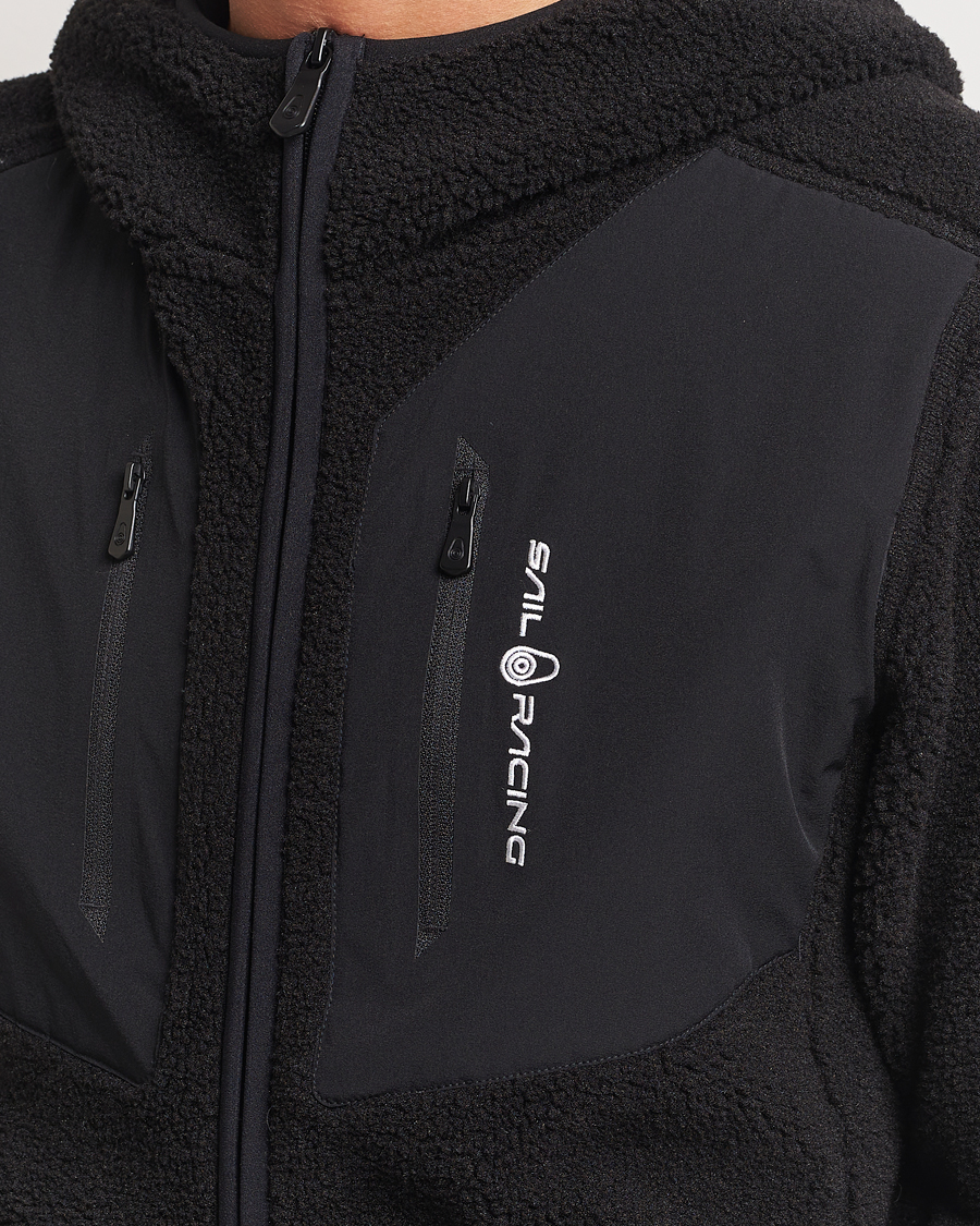 Men | Sweaters & Knitwear | Sail Racing | Patrol Pile Full Zip Hoodie Carbon