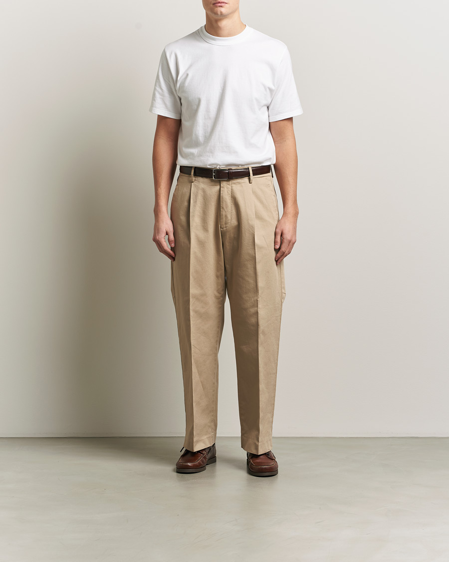 Men | Sweaters & Knitwear | Stenströms | Pepita Merino Wool Vest Navy