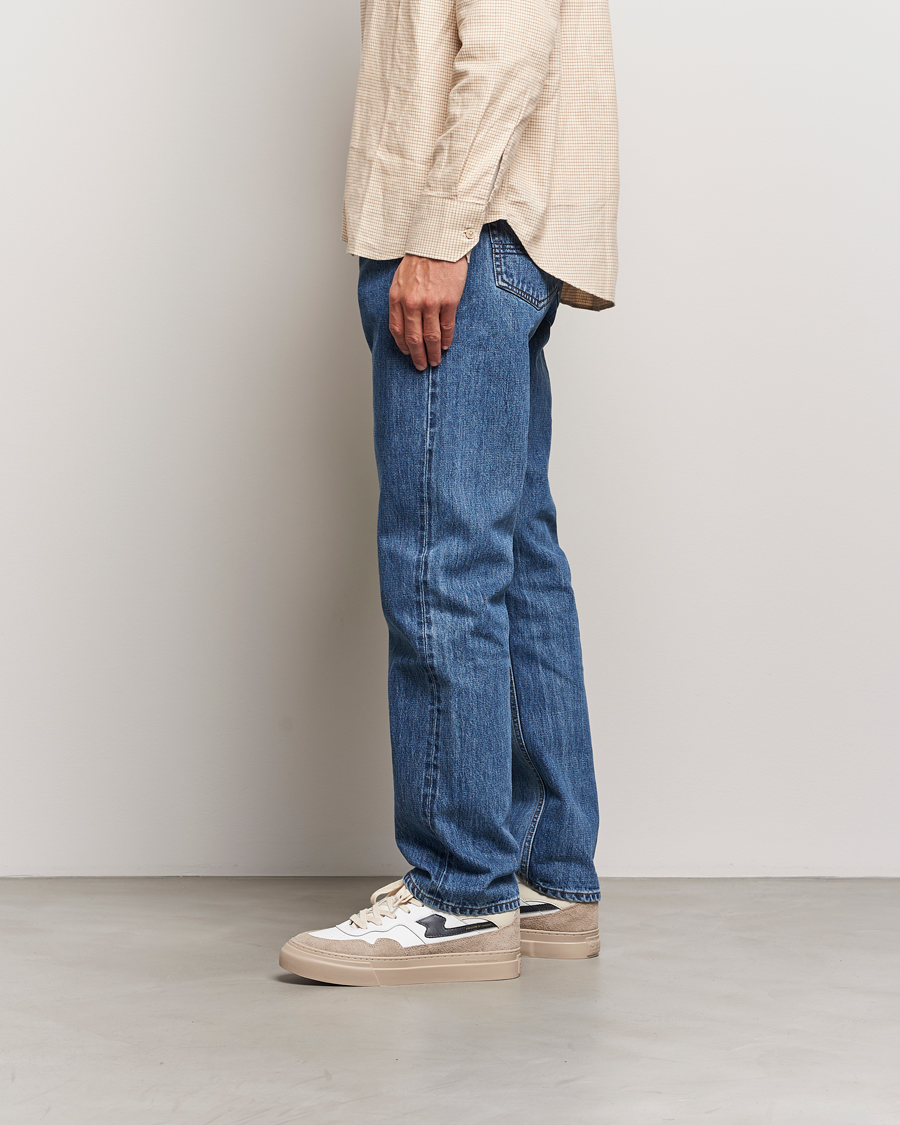 Men | Stepney Workers Club Pearl S-Strike Leather/Suede Sneaker Winter White | Stepney Workers Club | Pearl S-Strike Leather/Suede Sneaker Winter White