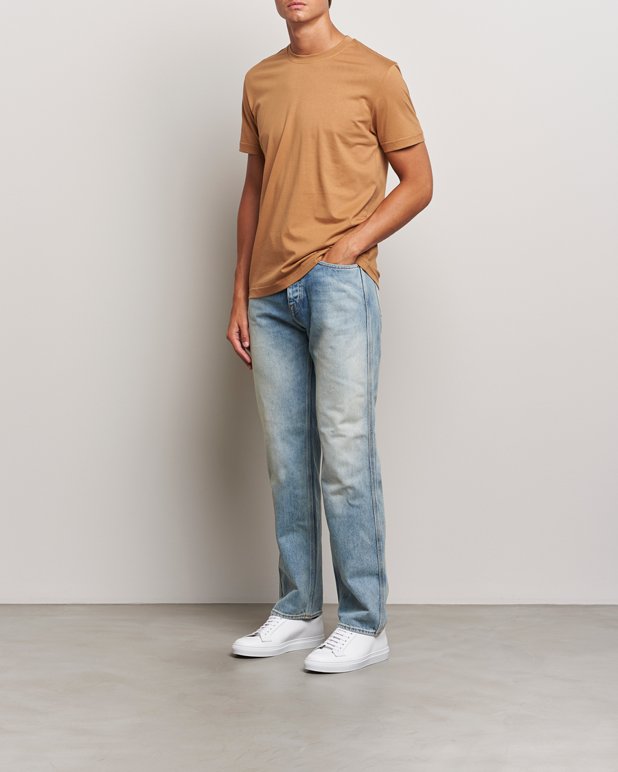 Men | T-Shirts | Tiger of Sweden | Dillan Crew Neck T-Shirt Warm Forest