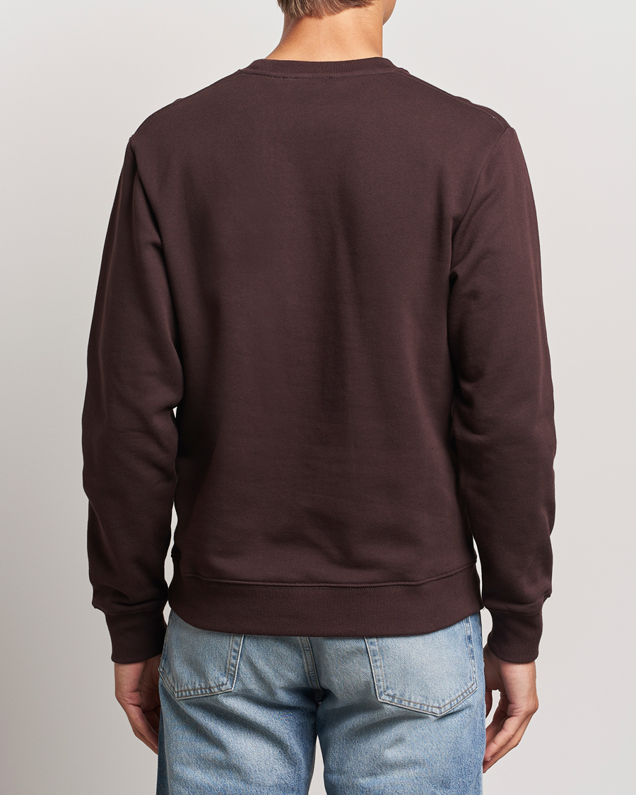Men | Sweaters & Knitwear | Tiger of Sweden | Emerson Crew Neck Sweatshirt Dark Chocolate