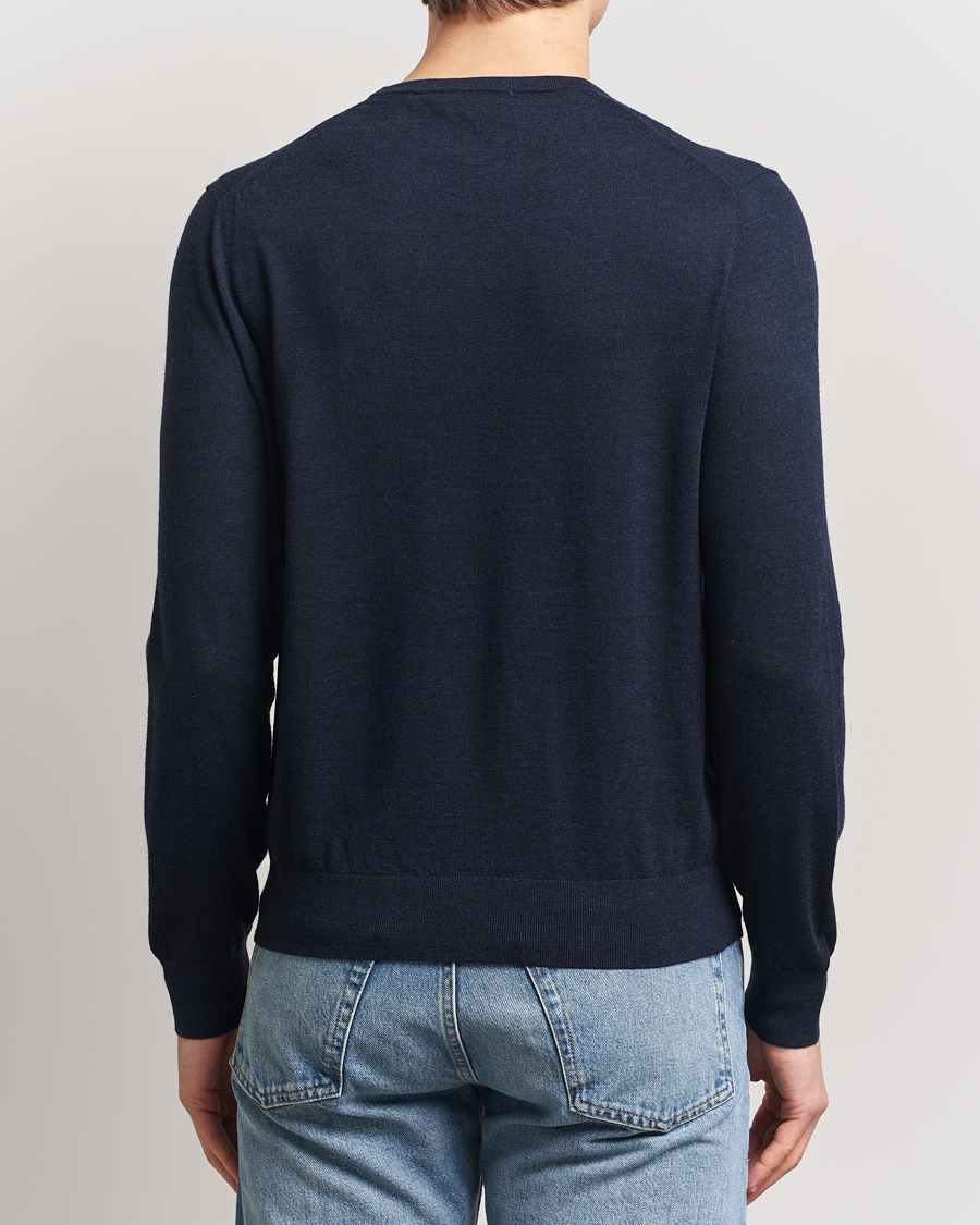 Men | Sweaters & Knitwear | Tiger of Sweden | Connor Crew Neck Pullover Light Ink