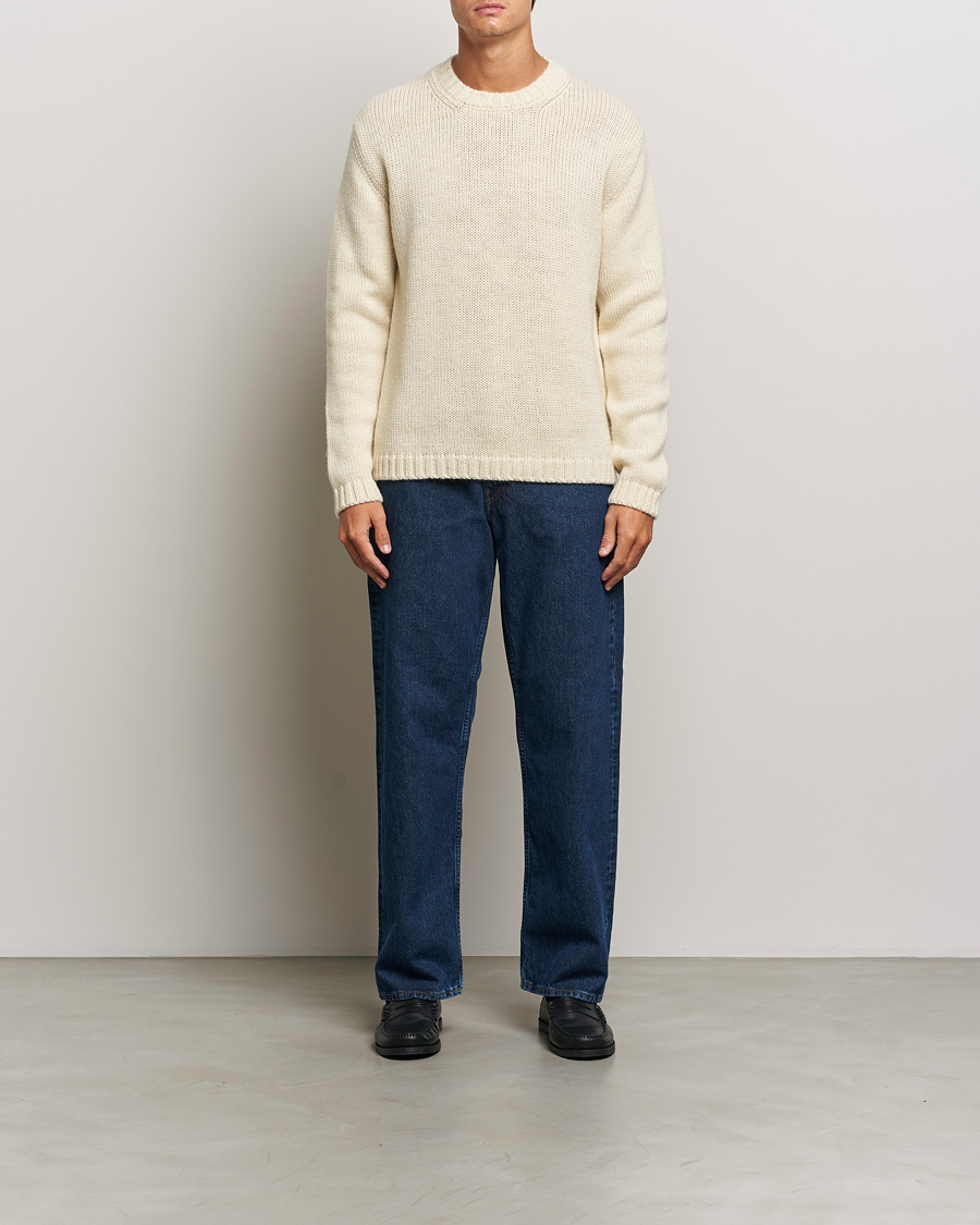 Men | Sweaters & Knitwear | Tiger of Sweden | Gregory Swedish Wool Sweater Seashell
