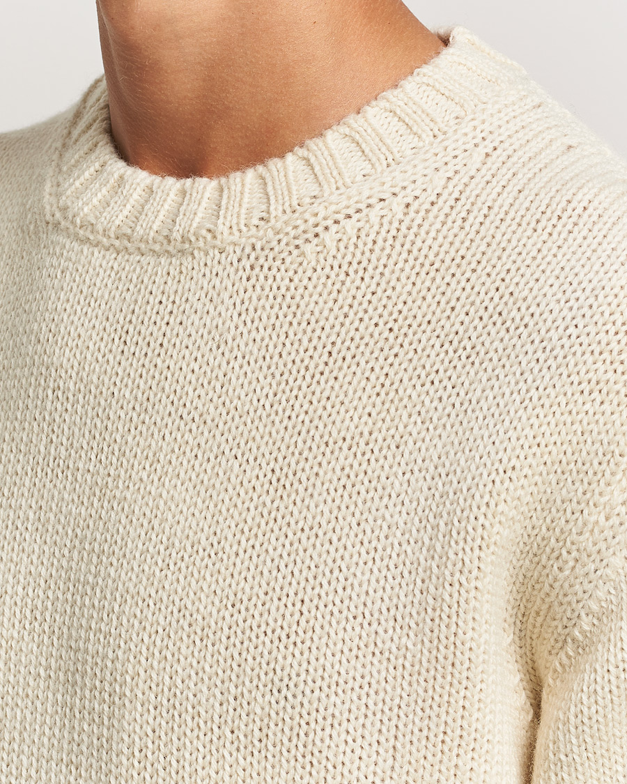 Men | Sweaters & Knitwear | Tiger of Sweden | Gregory Swedish Wool Sweater Seashell