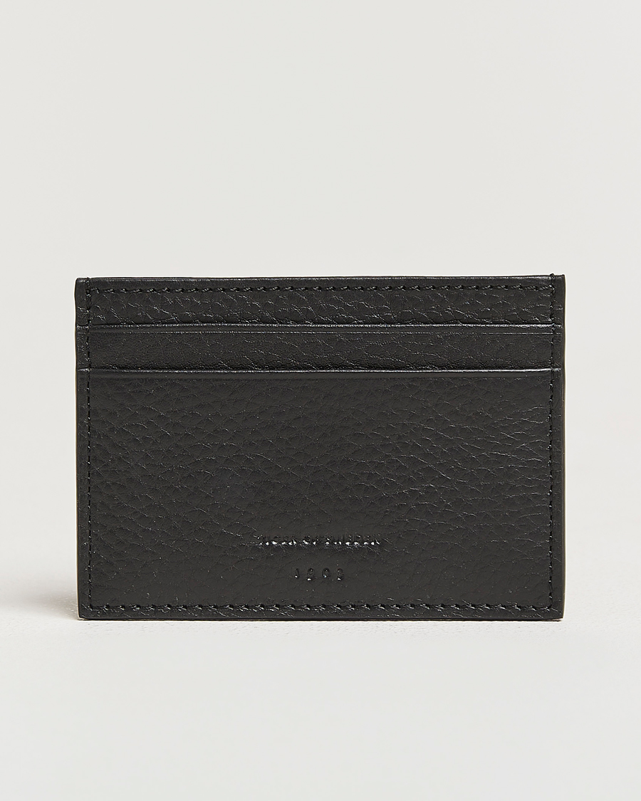 Men | Tiger of Sweden Wharf Card Holder Black | Tiger of Sweden | Wharf Card Holder Black