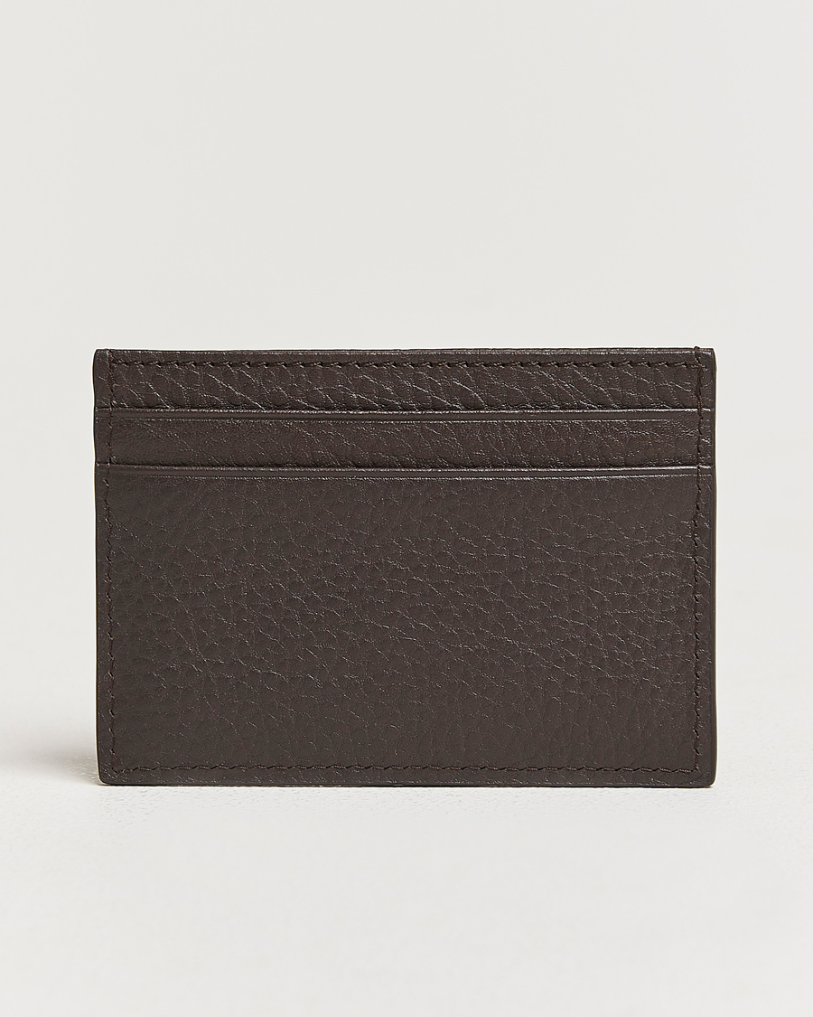 Men | Tiger of Sweden Wharf Card Holder Dark Brown | Tiger of Sweden | Wharf Card Holder Dark Brown
