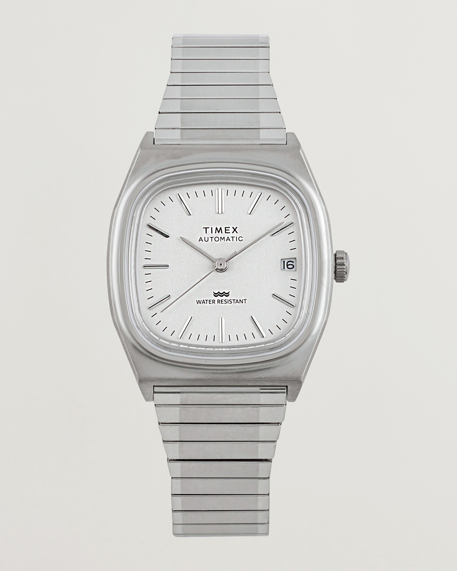 Men | Timex 1983s Automatic Reissue 34mm White Dial | Timex | 1983s Automatic Reissue 34mm White Dial
