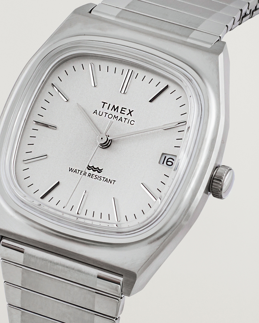 Men | Timex 1983s Automatic Reissue 34mm White Dial | Timex | 1983s Automatic Reissue 34mm White Dial