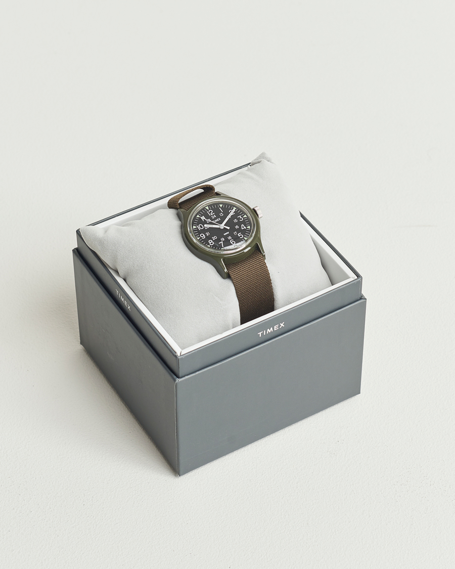 Men | Timex MK1 Resin 36mm Green Dial | Timex | MK1 Resin 36mm Green Dial