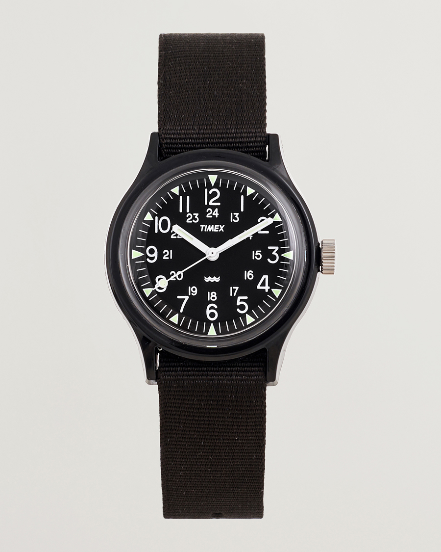 Timex MK1 Resin 36mm Black Dial at CareOfCarl.com