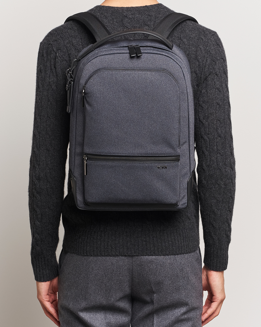 TUMI Harrison Bradner Backpack Dark Charcoal at CareOfCarl.com