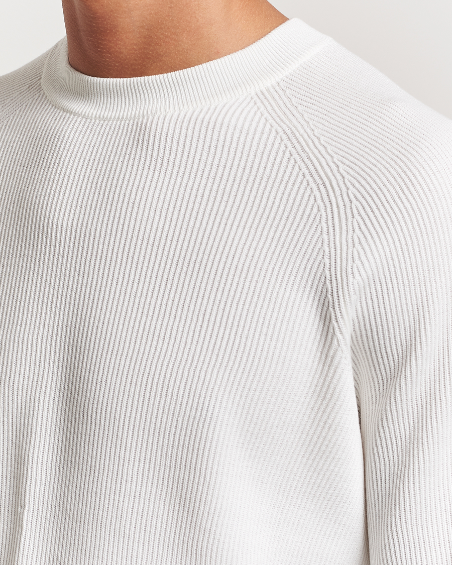 Men | Sweaters & Knitwear | Brunello Cucinelli | Cotton Rib Crew Neck Panama