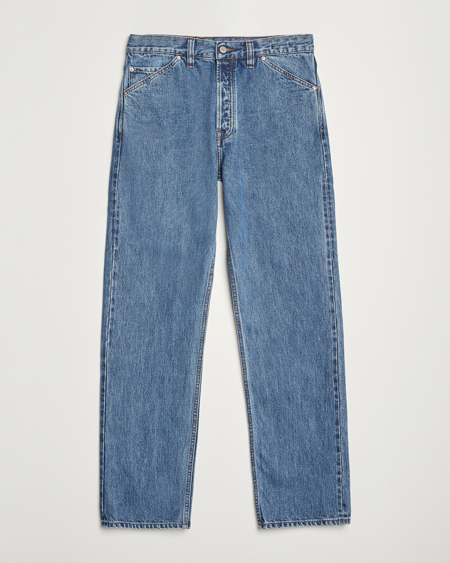 Drake's 5-Pocket Japanese Selvedge Jeans Bleach at CareOfCarl.com