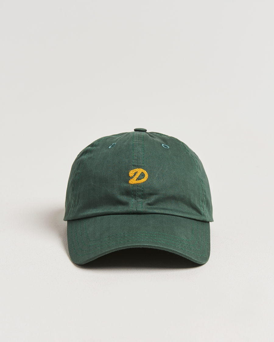 Men | Drake's Waxed Herringbone Cap Bottle Green | Drake's | Waxed Herringbone Cap Bottle Green