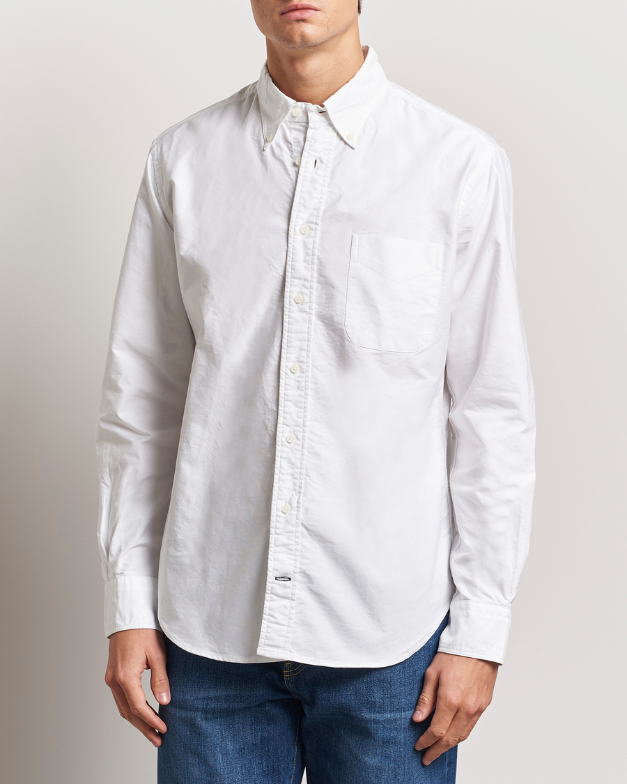Men | Shirts | Gitman Vintage | Button Down Oxford Shirt White