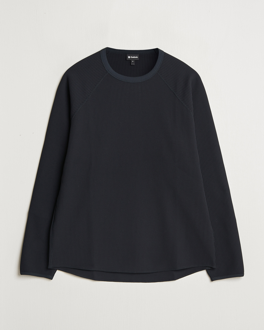 Men | T-Shirts | Goldwin | WF Light Long Sleeve T-Shirt Black