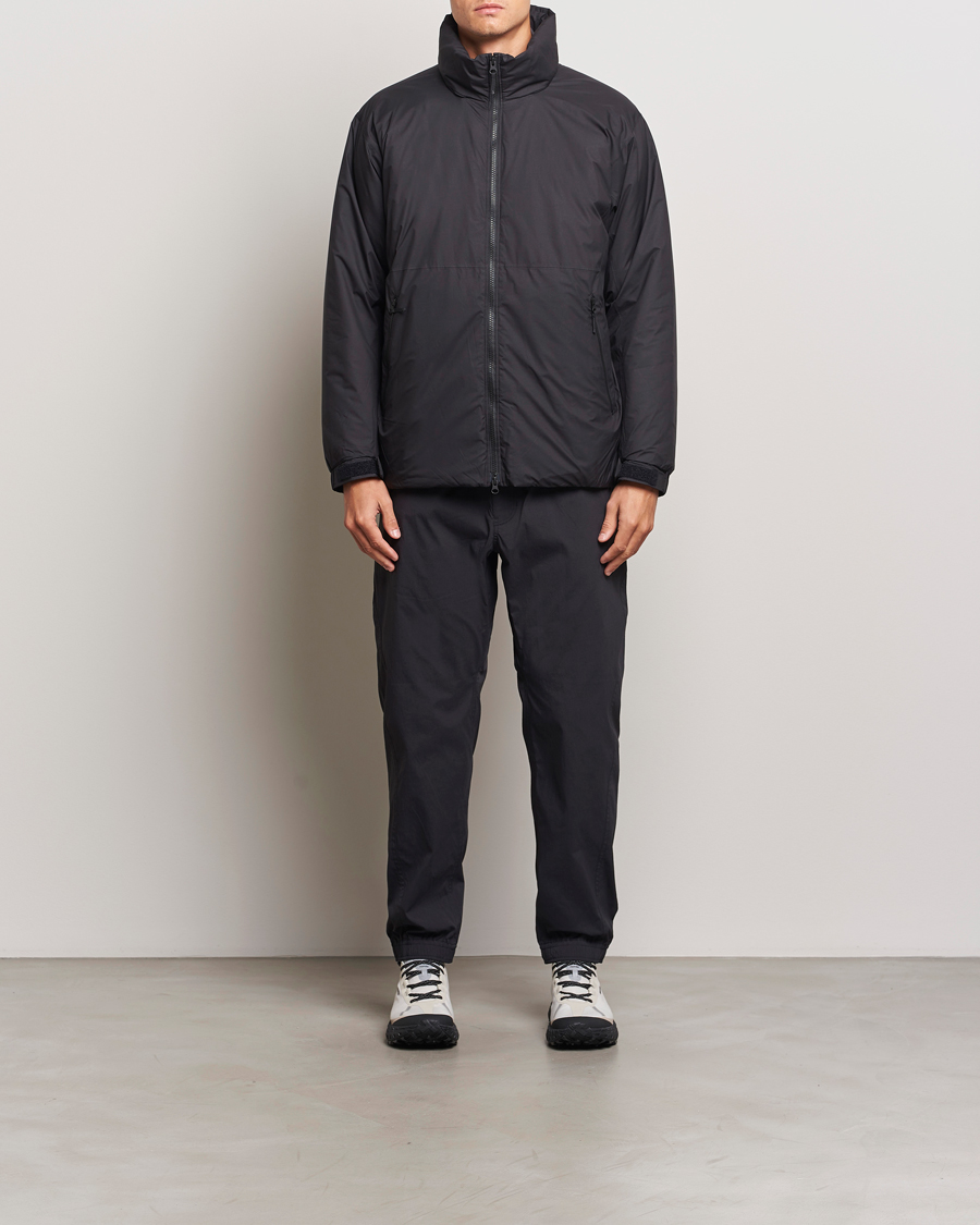 Men | Coats & Jackets | Goldwin | GORE-TEX Windstopper Puffy Jacket Black
