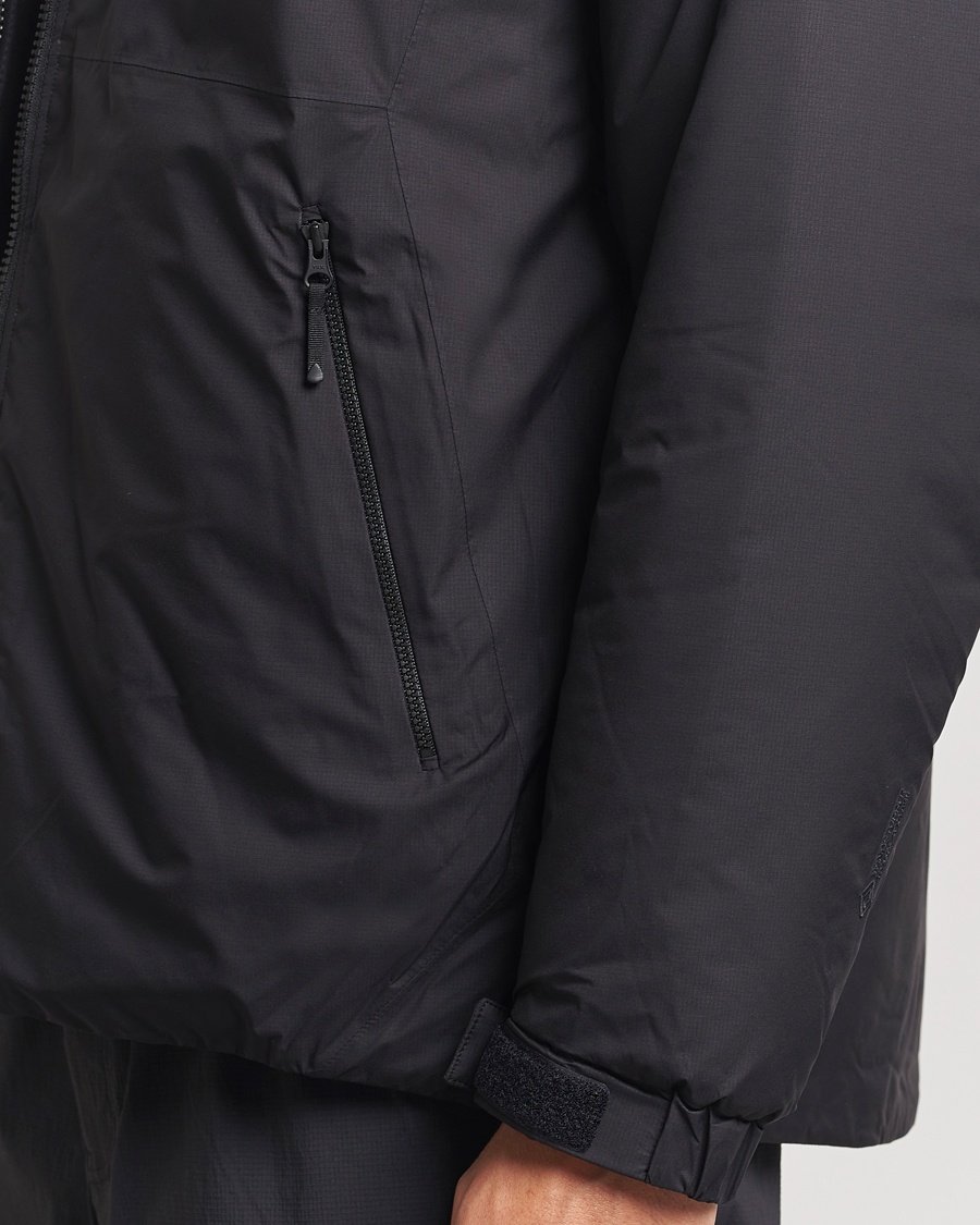 Men | Coats & Jackets | Goldwin | GORE-TEX Windstopper Puffy Jacket Black