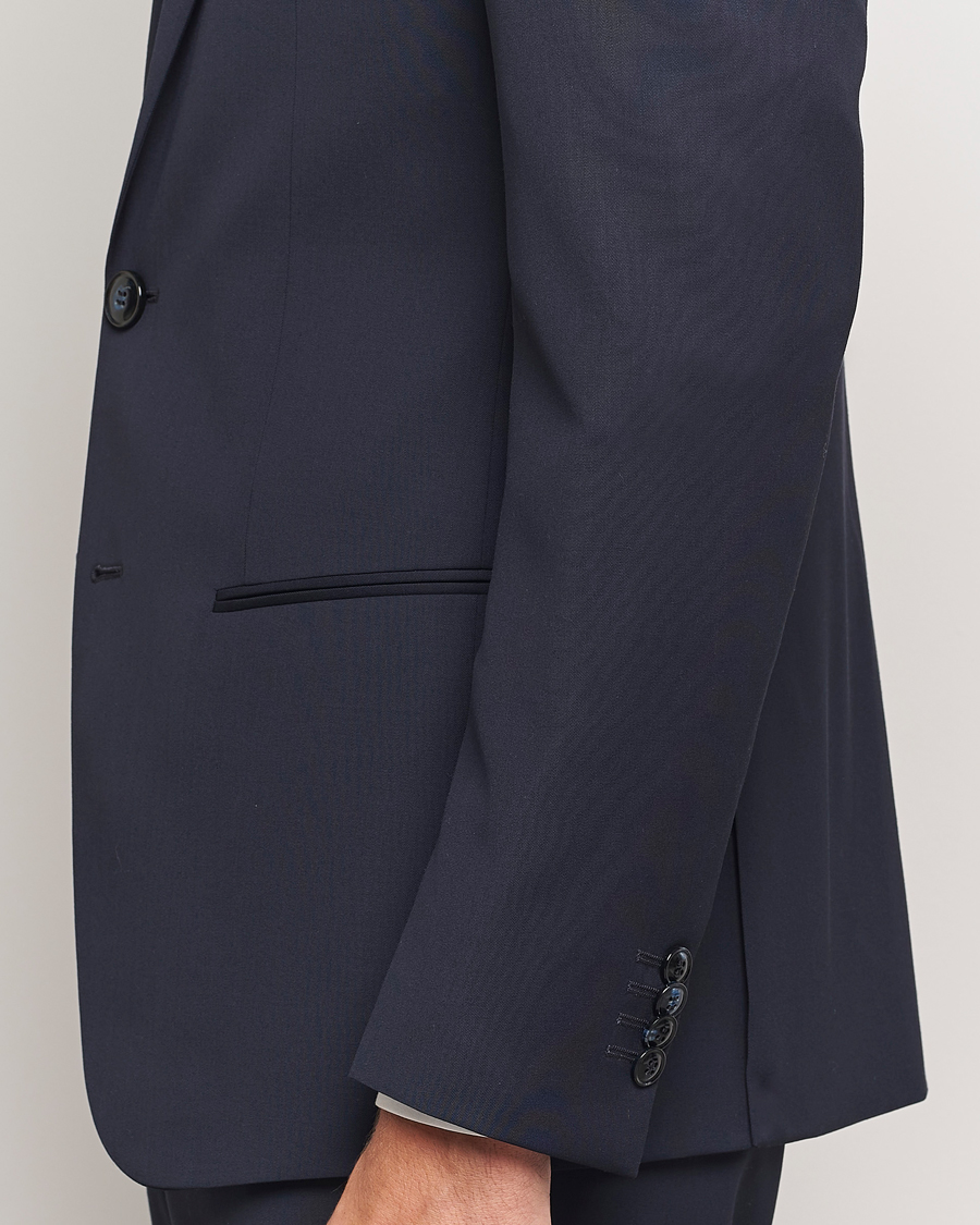 Men | Suits | Giorgio Armani | Soho Virgin Wool Suit Navy