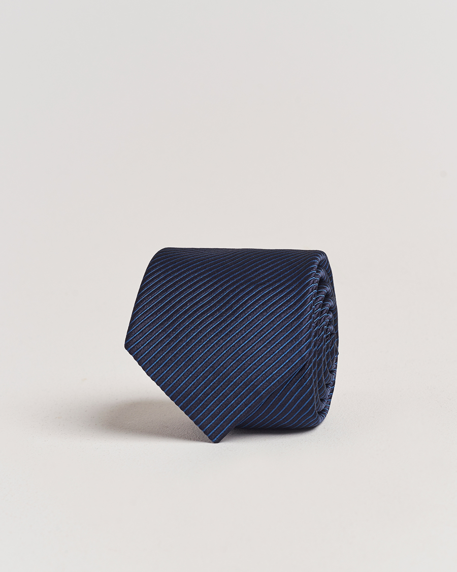 Men | Giorgio Armani Jacquard Twill Silk Tie Navy | Giorgio Armani | Jacquard Twill Silk Tie Navy