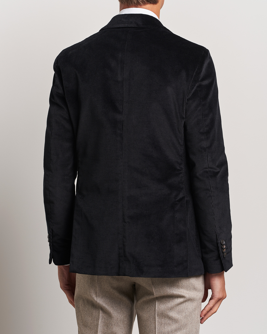 Men | Blazers | Lardini | Corduroy Blazer Black
