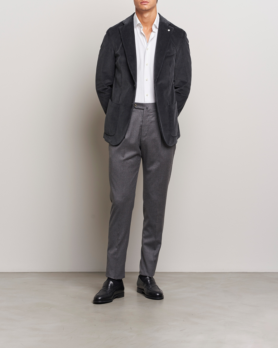 Men | Blazers | L.B.M. 1911 | Jack Corduroy Blazer Grey