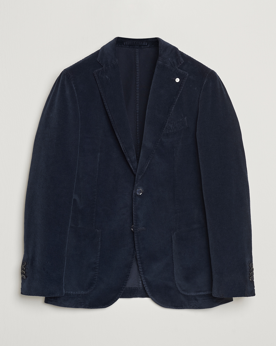 Men | Blazers | L.B.M. 1911 | Jack Corduroy Blazer Navy