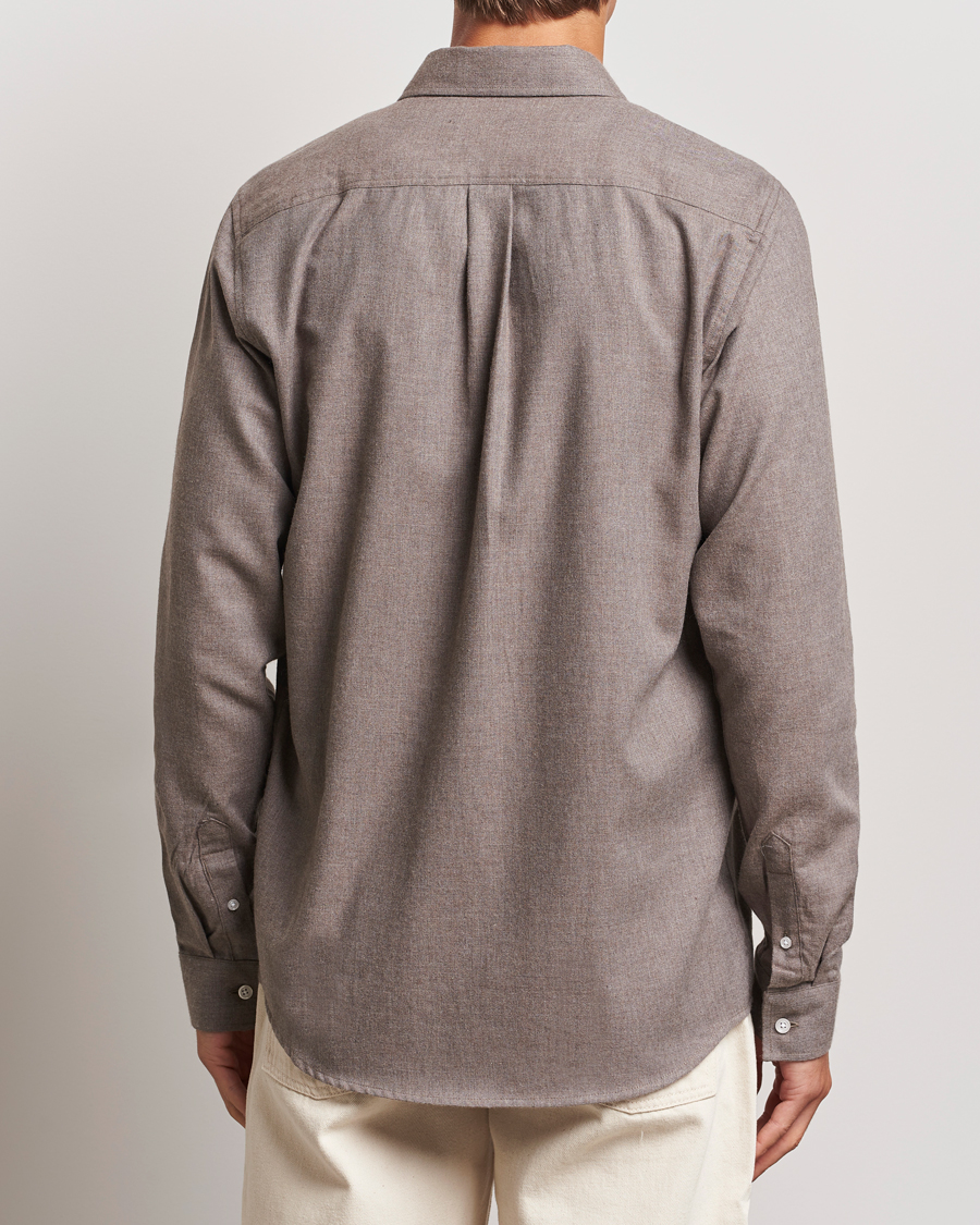 Men | Shirts | LES DEUX | Dessert Reg Shirt Mountain Grey Melange