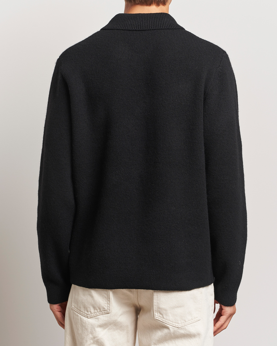 Men | Sweaters & Knitwear | LES DEUX | Fischer Milano Overshirt Black