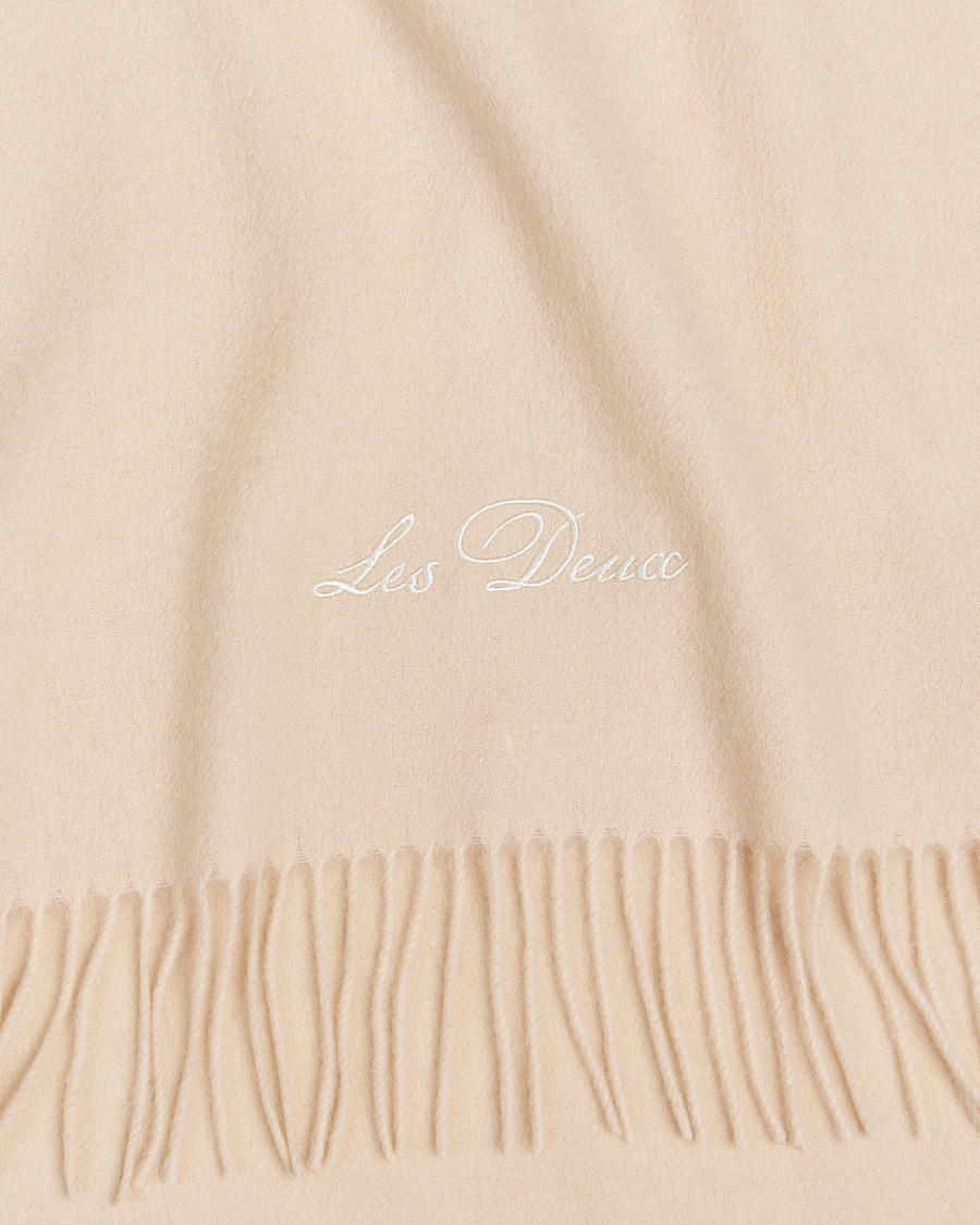Men | Les Deux Wayne Wool Scarf Ivory | LES DEUX | Wayne Wool Scarf Ivory
