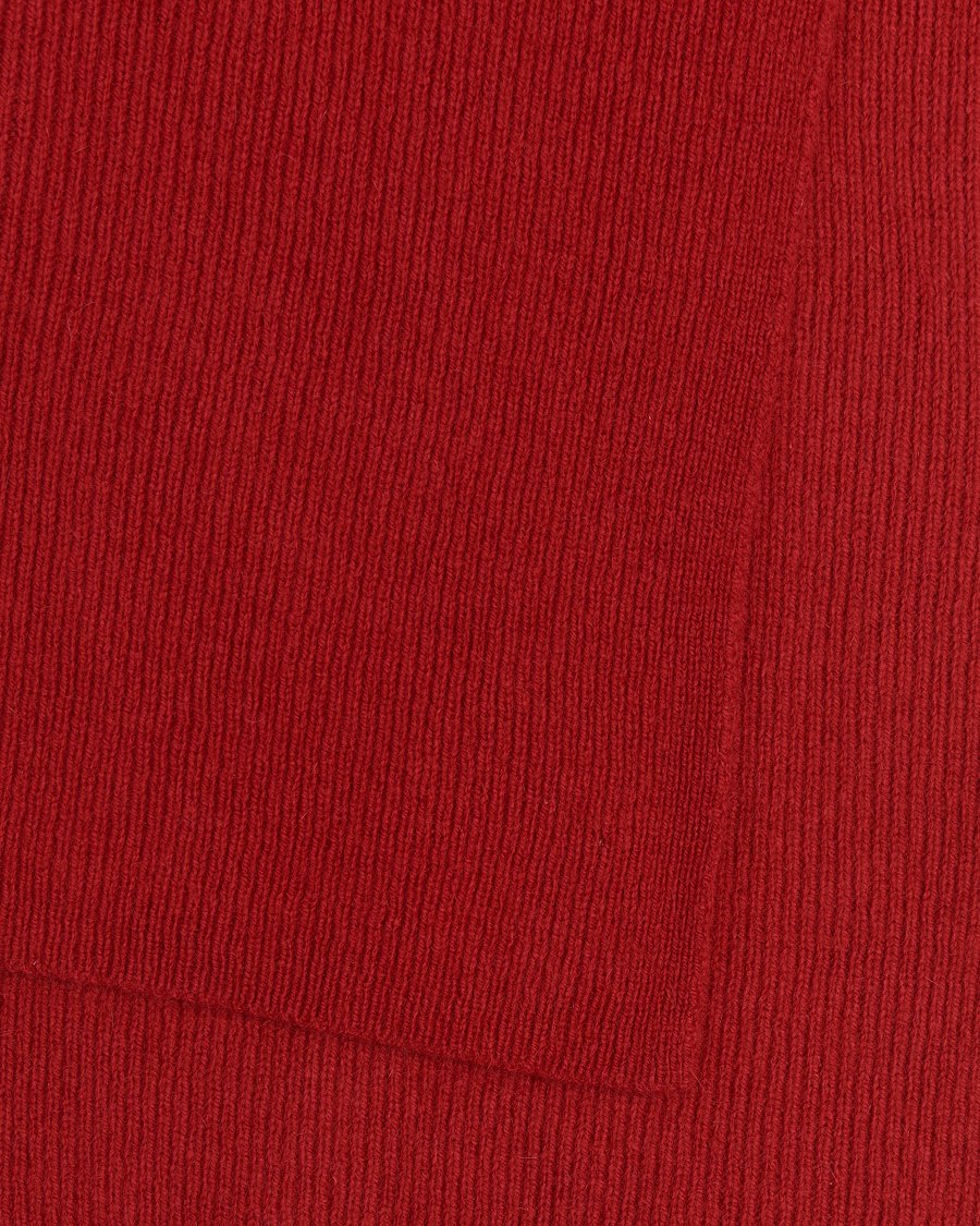 Men | Scarves | Le Bonnet | Lambswool/Caregora Scarf Framboise