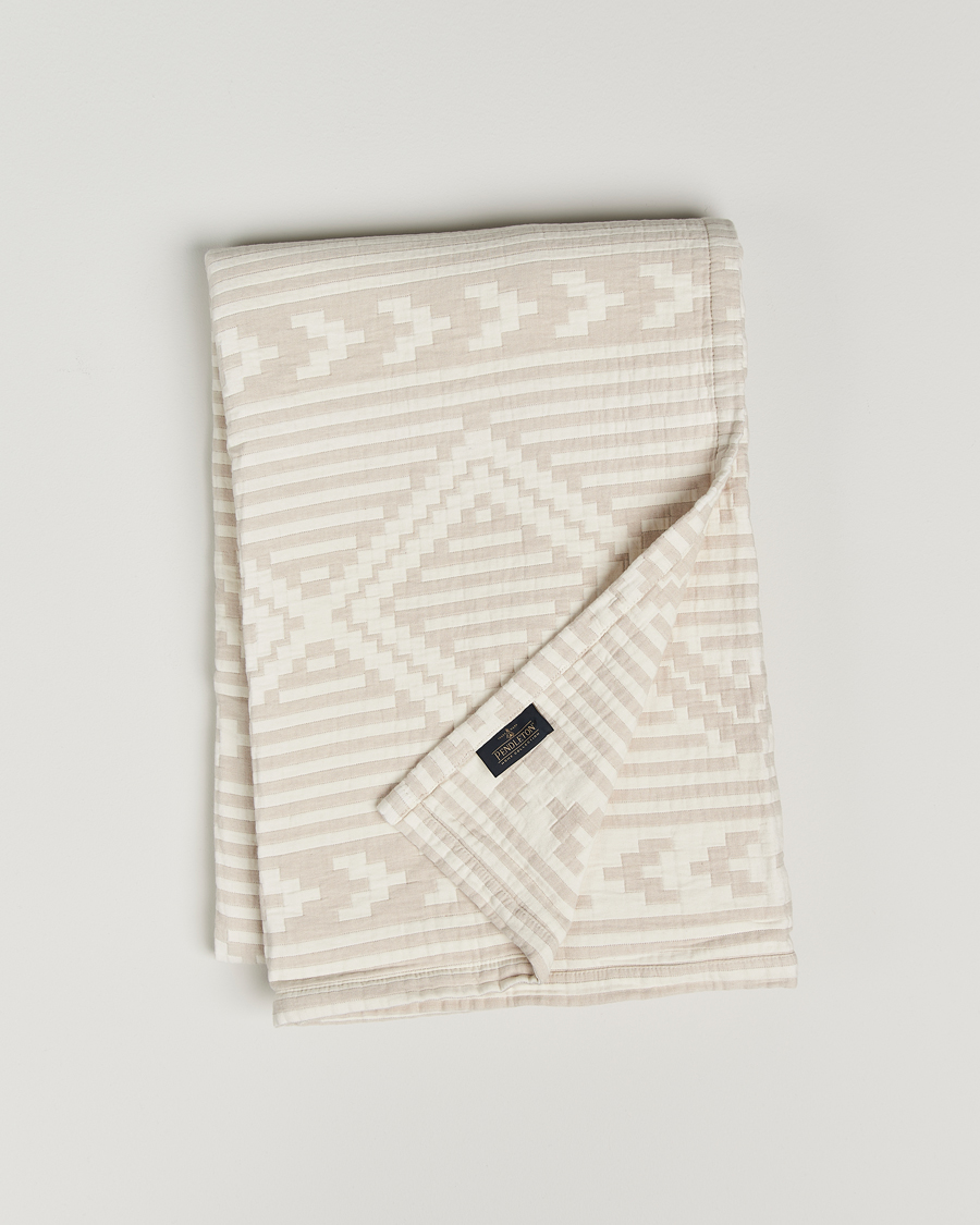 Men | Fabrics | Pendleton | Organic Cotton Matelasse Blanket Ganado