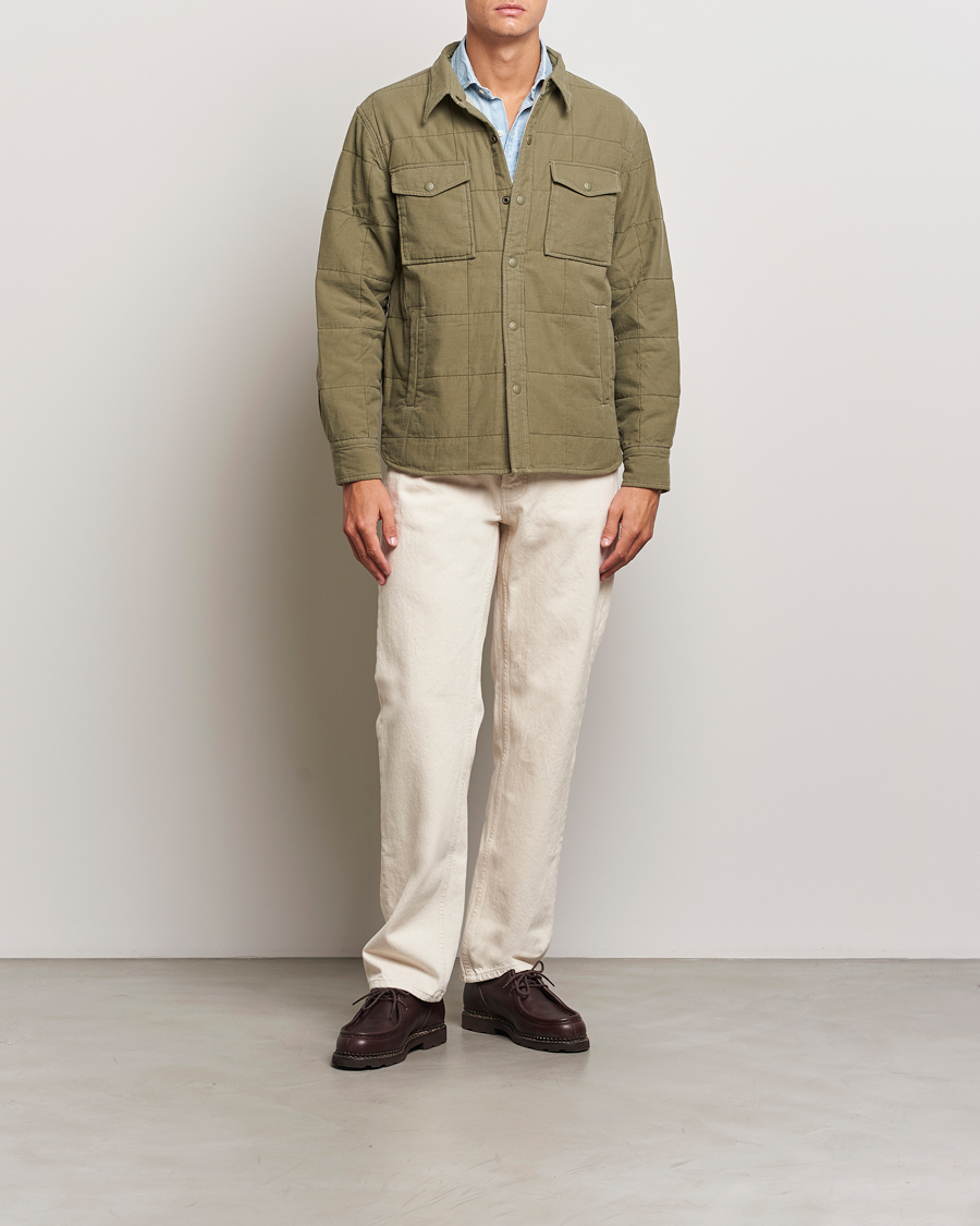 Men | Coats & Jackets | RRL | Mountain Shirt Jacket Olive Drab