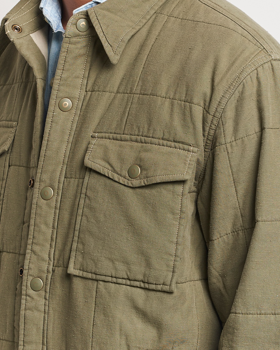 Men | Coats & Jackets | RRL | Mountain Shirt Jacket Olive Drab