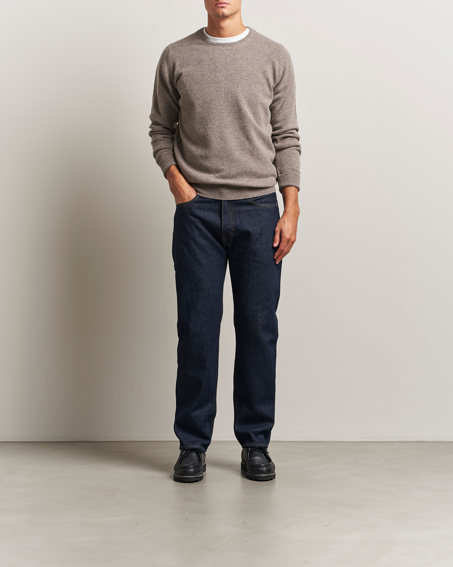 Men | Sweaters & Knitwear | William Lockie | Rob Lambswool Crewneck Vole