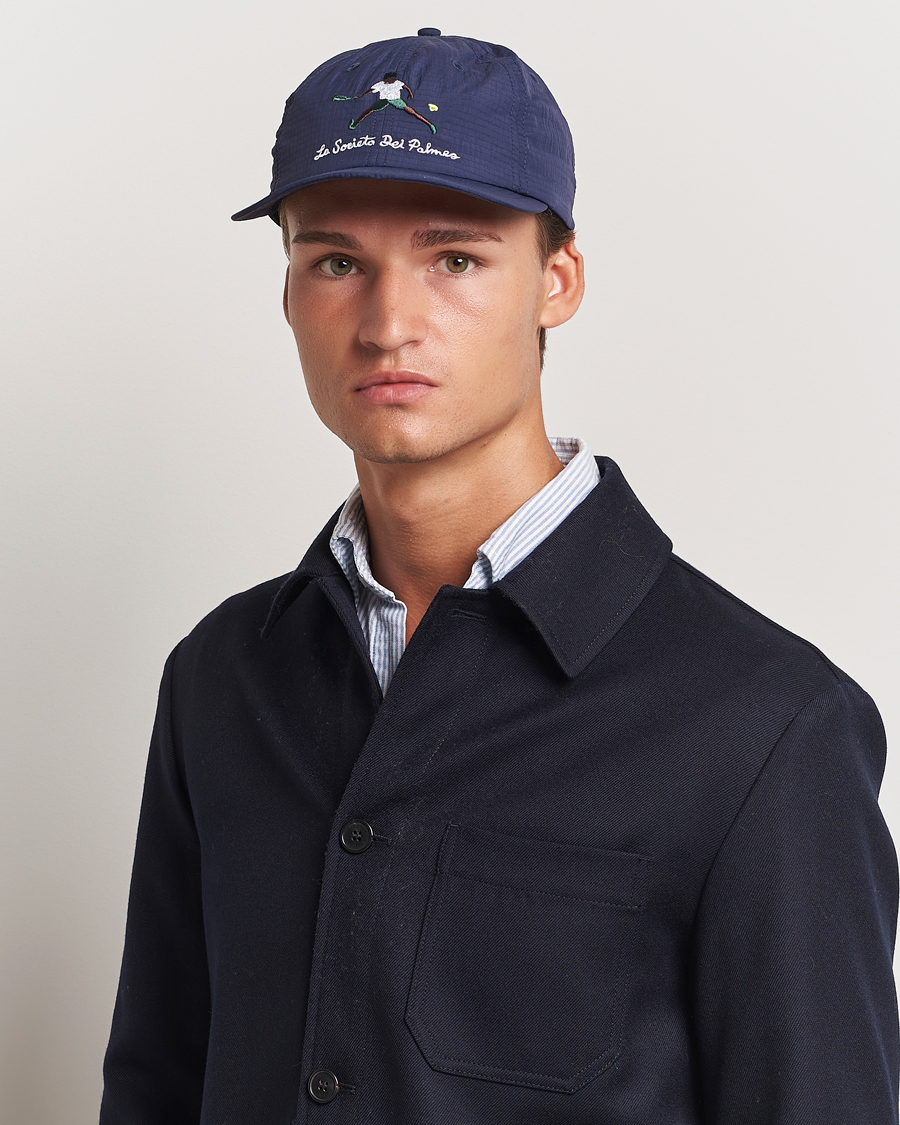 Men | Palmes Societa Performance Cap Navy | Palmes | Societa Performance Cap Navy