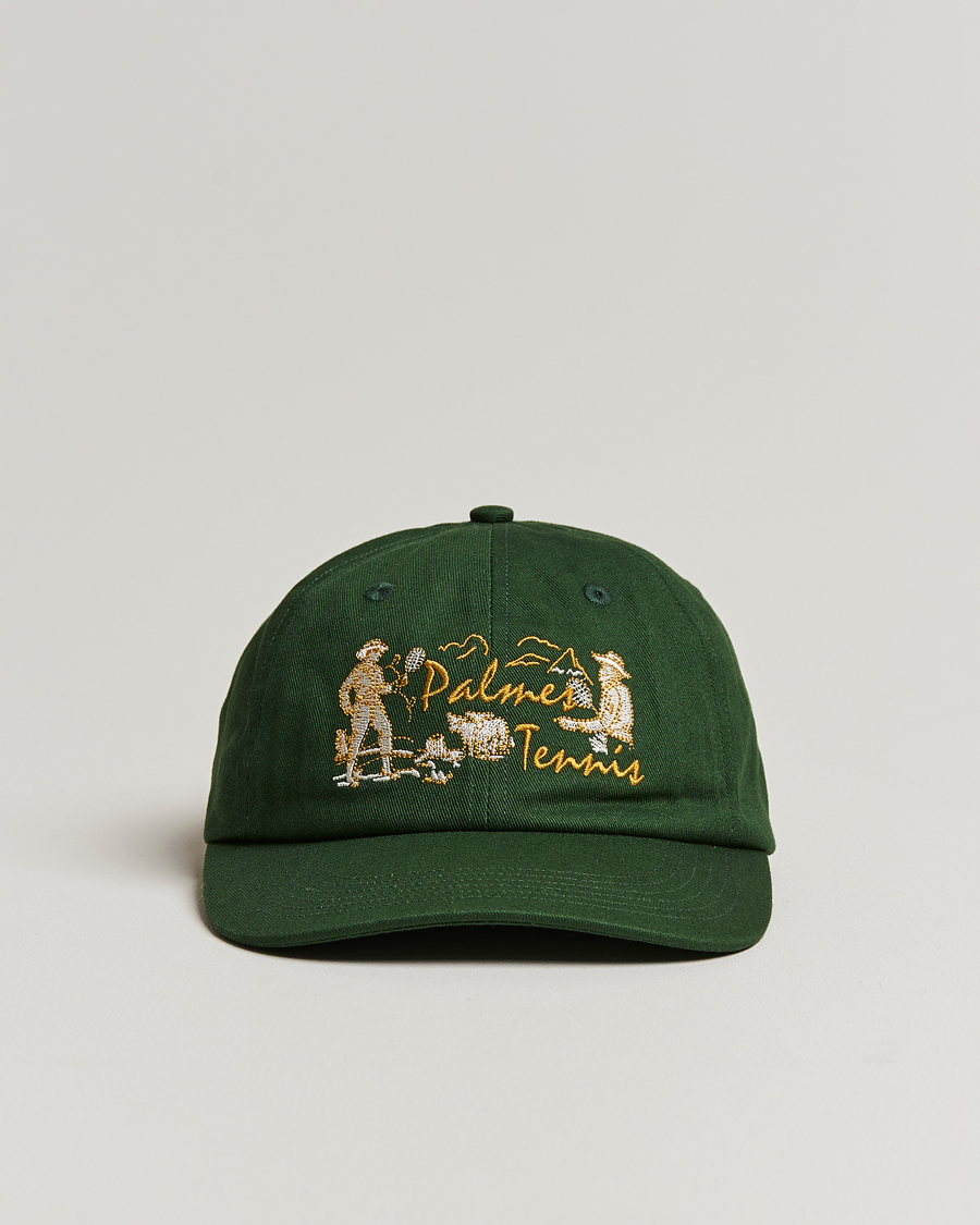 Men | Palmes Dustup 6-Panel Cap Dark Green | Palmes | Dustup 6-Panel Cap Dark Green