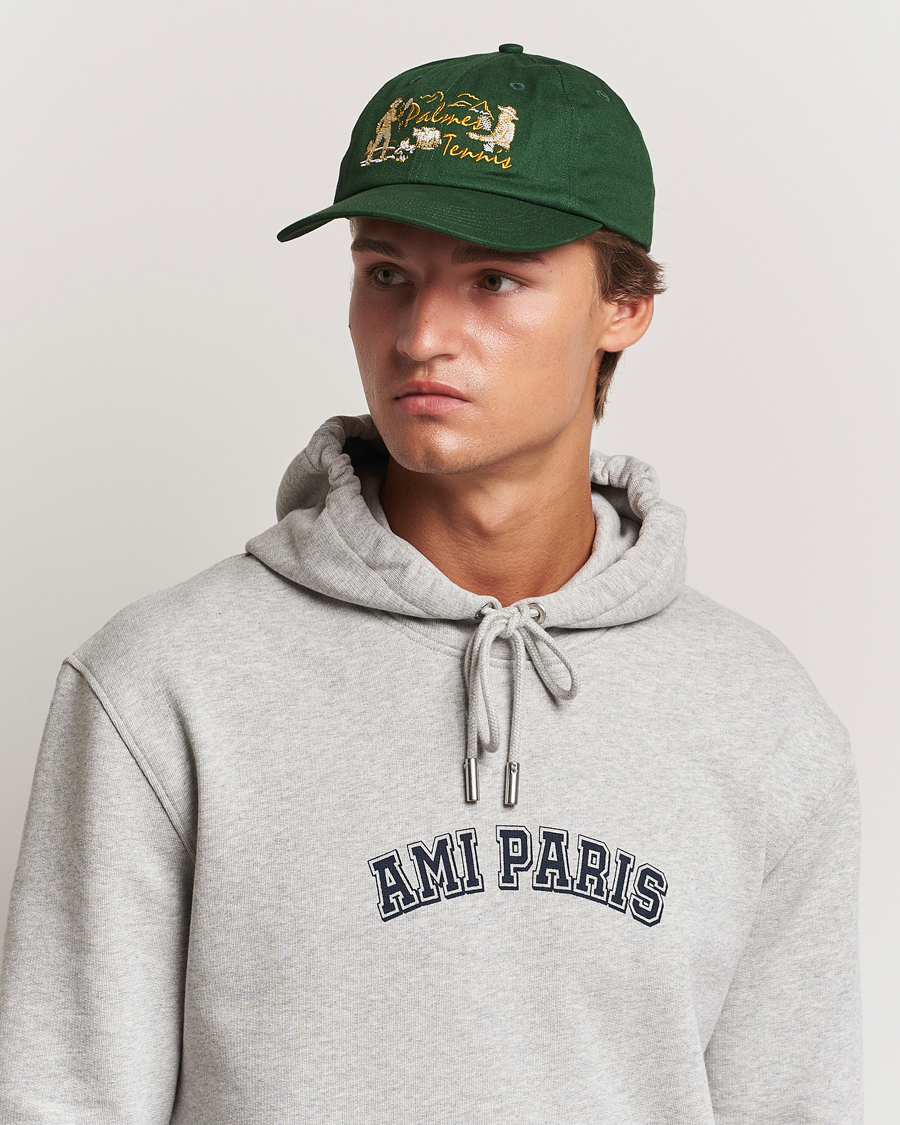 Men | Palmes Dustup 6-Panel Cap Dark Green | Palmes | Dustup 6-Panel Cap Dark Green
