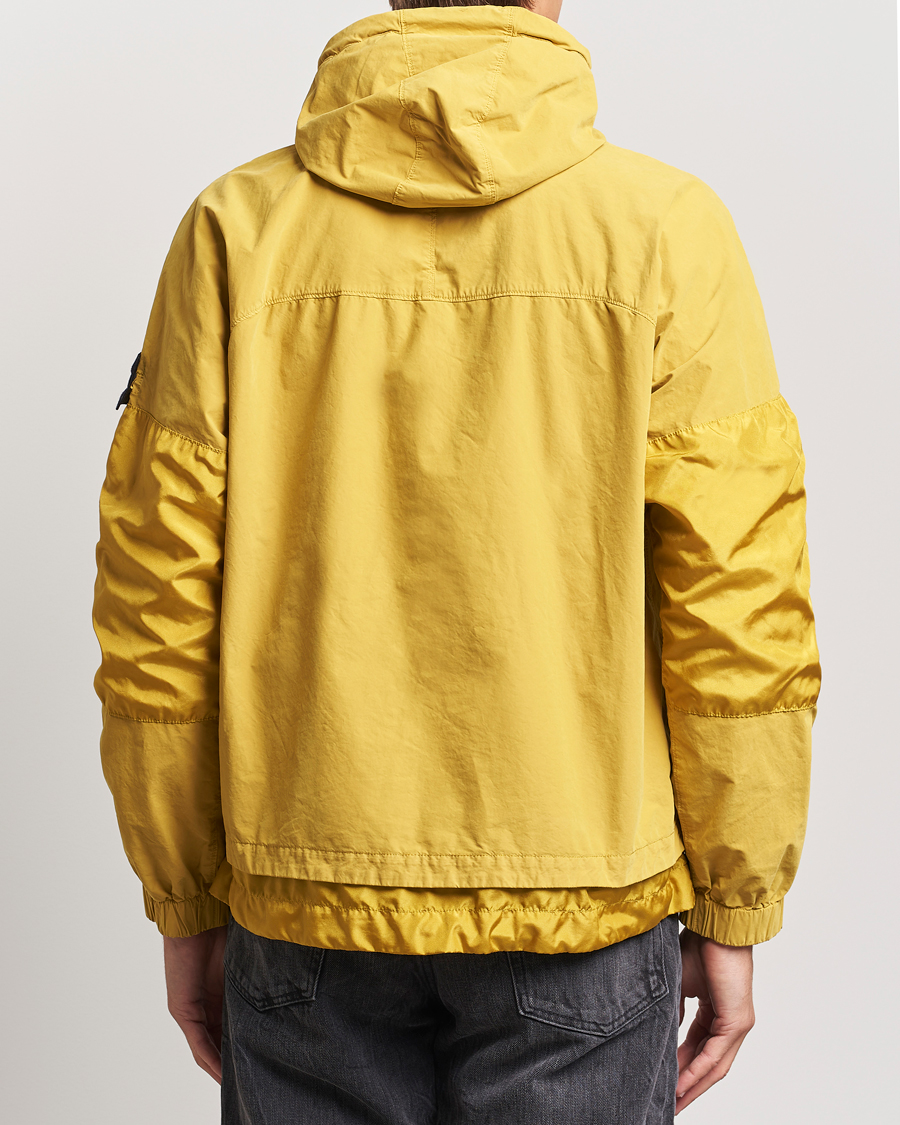 Men | Coats & Jackets | Stone Island | Hooded Lightweight Tela Jacket Mustard