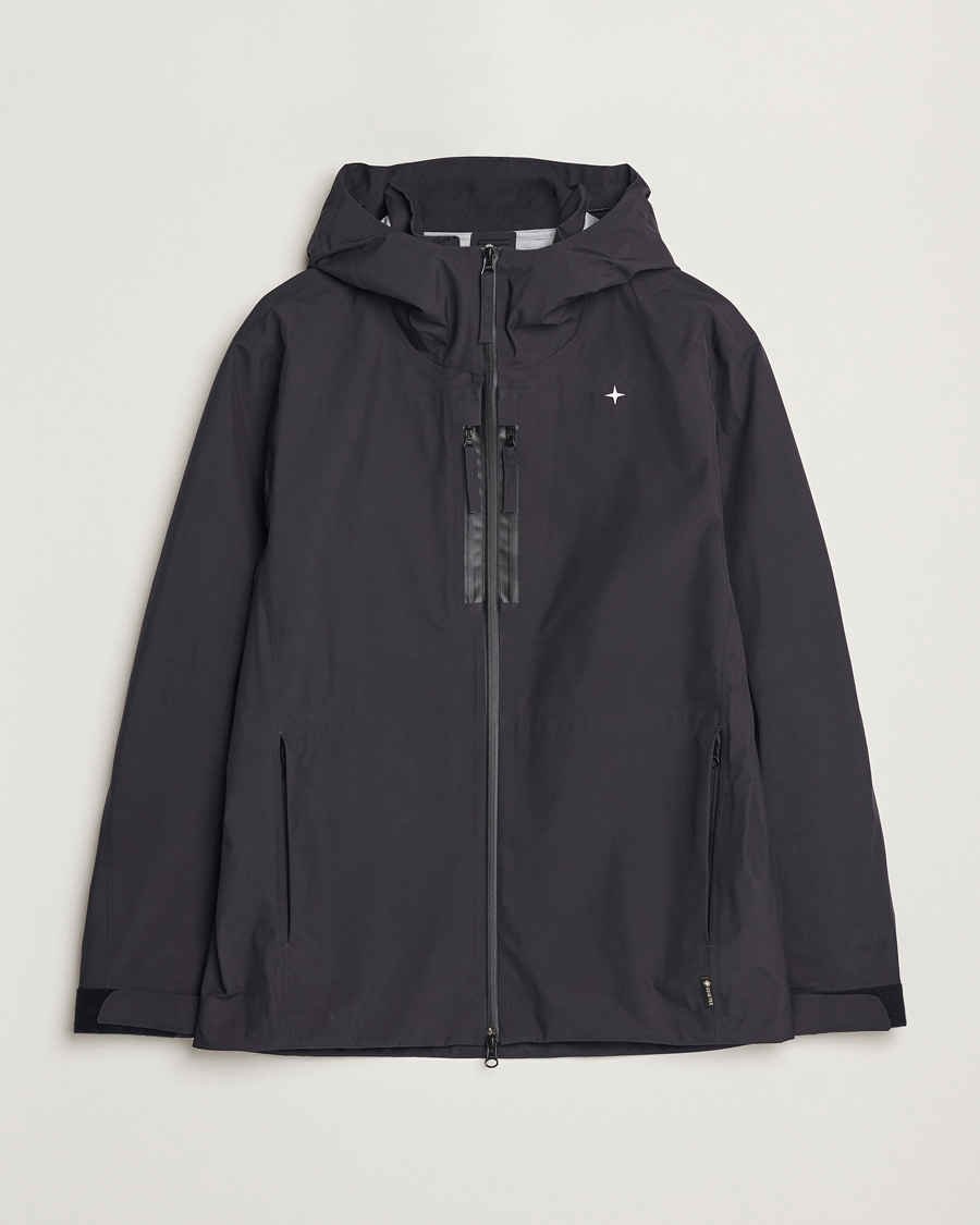 Men | Coats & Jackets | Stone Island | Gore-Tex Stellina Hooded Jacket Blue Marine