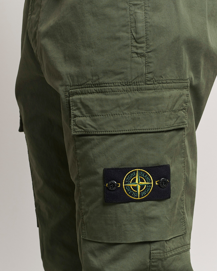 Men | Trousers | Stone Island | Stretch Cotton Gabardine Trousers Musk