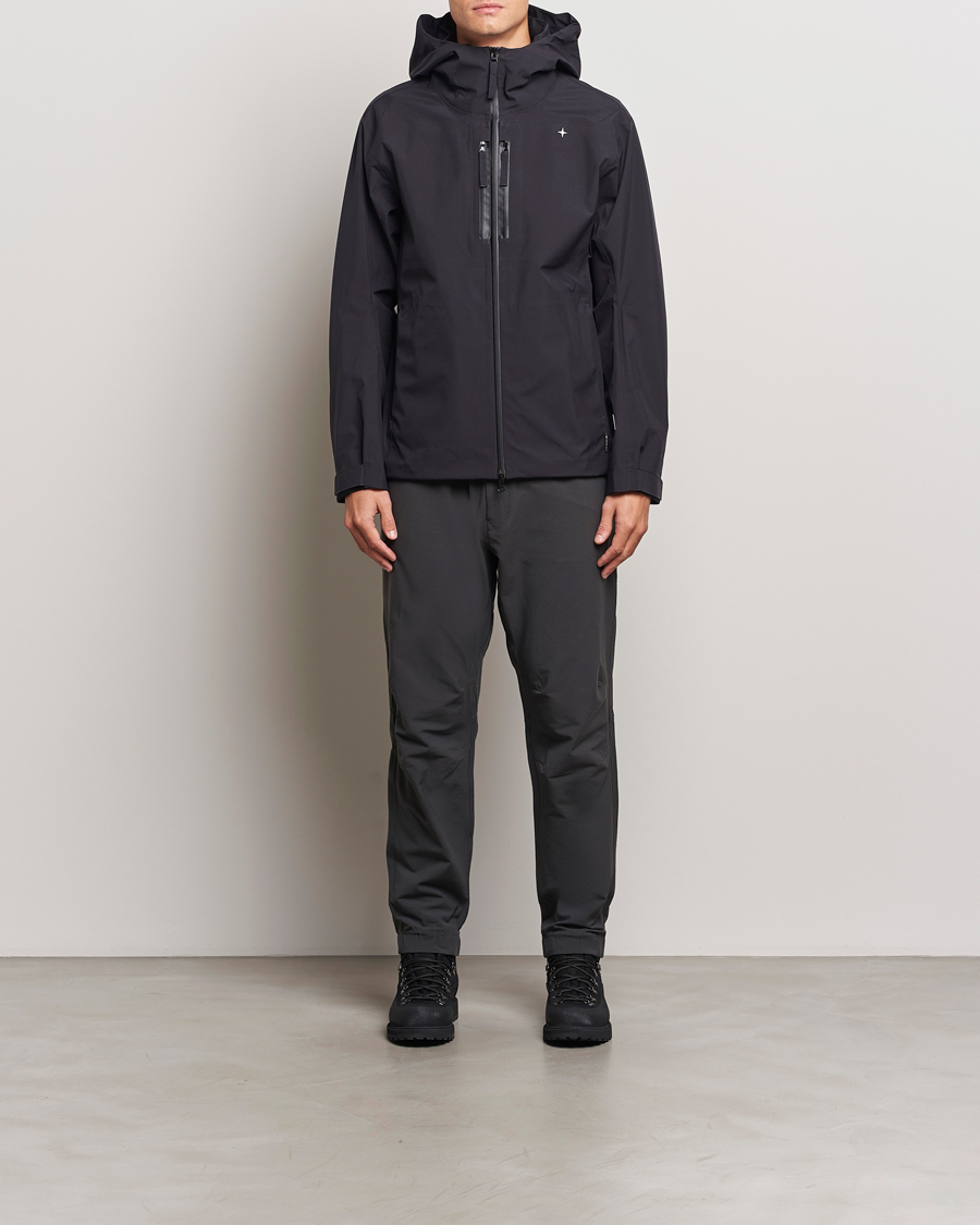 Men | Trousers | Stone Island | Stellina Wool/Nylon Jogger Pants Lead Grey