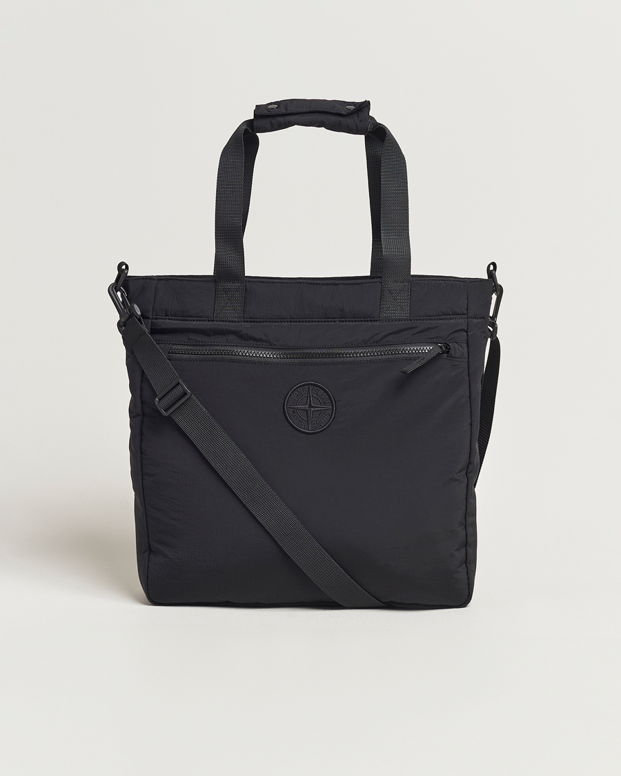 Men | Stone Island Nylon Metal Totebag Black | Stone Island | Nylon Metal Totebag Black