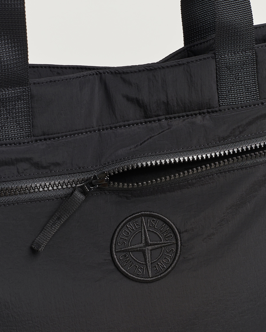 Men | Stone Island Nylon Metal Totebag Black | Stone Island | Nylon Metal Totebag Black