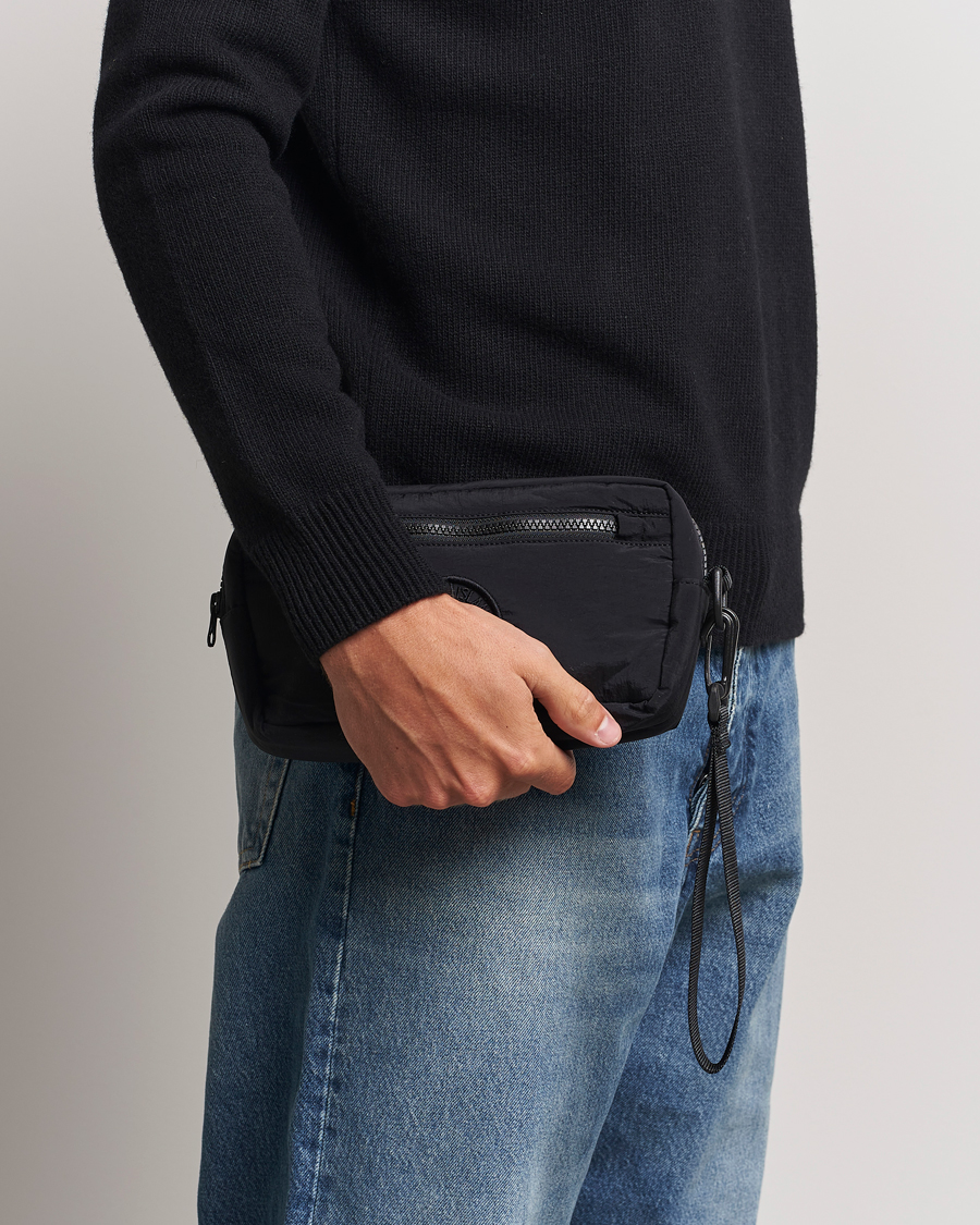 Men | Stone Island Nylon Metal Small Clutch Black | Stone Island | Nylon Metal Small Clutch Black